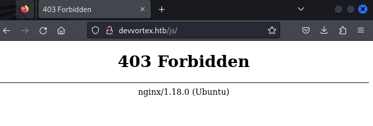 403 Forbidden