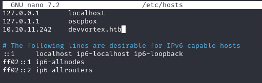 /etc/hosts file